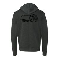 Unisex Sponge Fleece Full-Zip Hoodie Embroidery Thumbnail