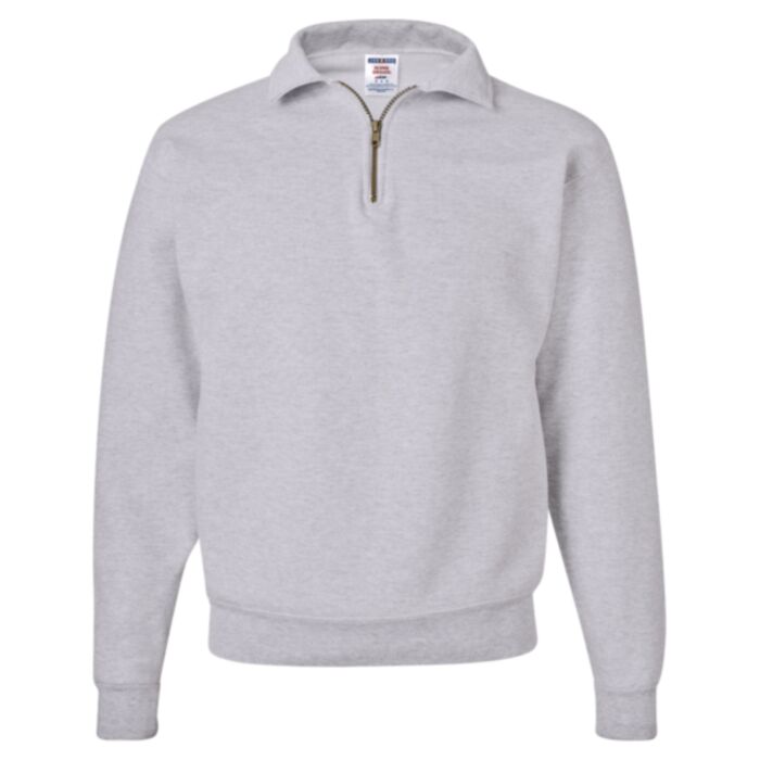 Super Sweats NuBlend® Quarter-Zip Cadet Collar Sweatshirt Thumbnail