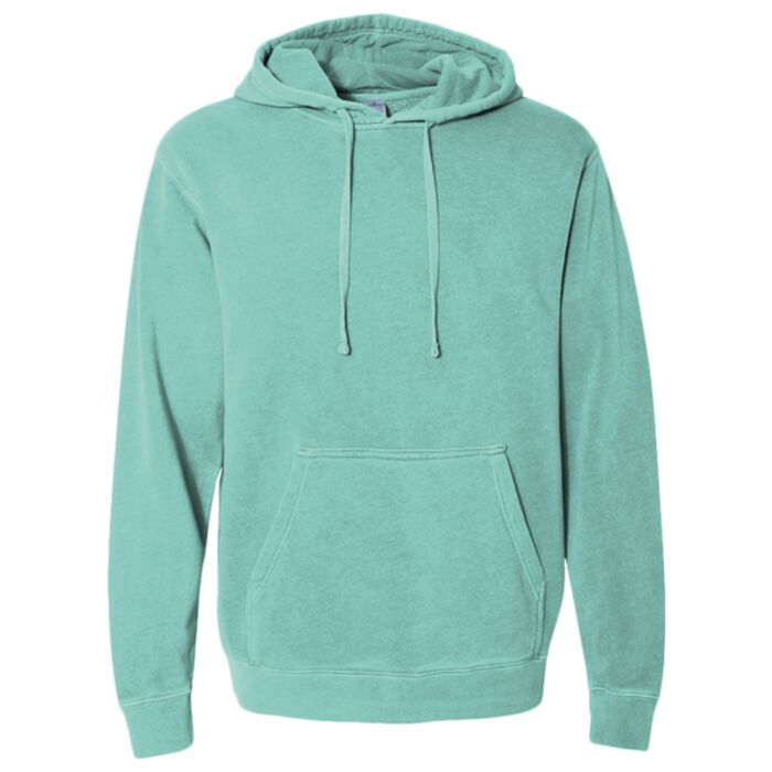 Midweight Pigment-Dyed Hooded Sweatshirt Thumbnail