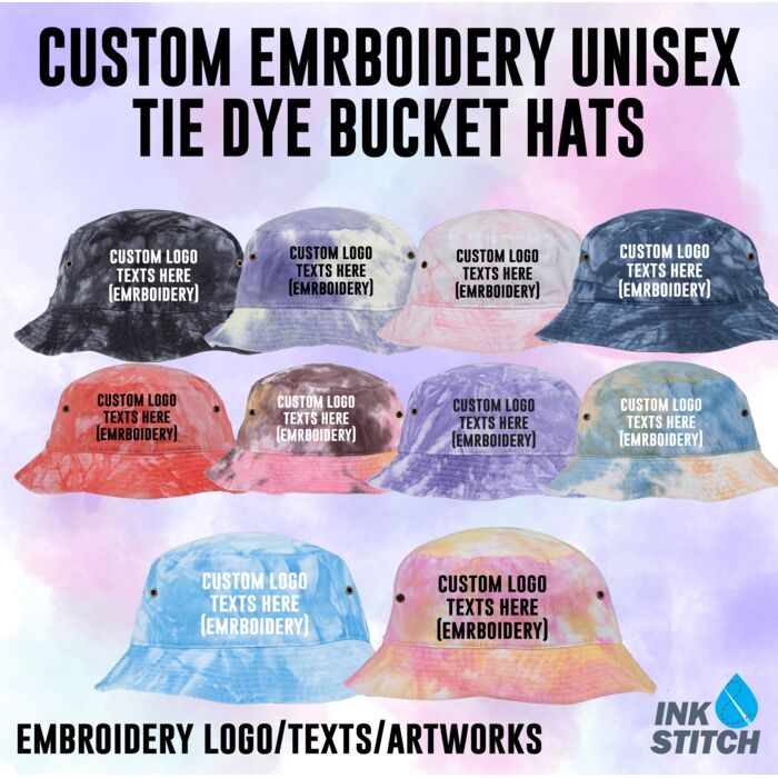 TD1505 Tie Dye Bucket Hats Thumbnail