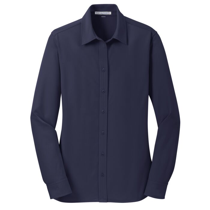 Port Authority® Ladies Dimension Knit Dress Shirt Thumbnail