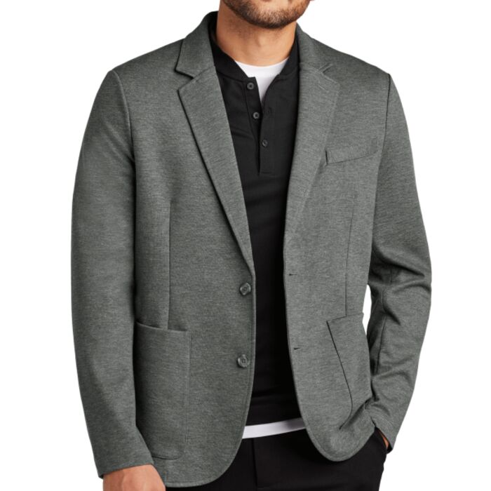 Relaxed Knit Blazer Thumbnail