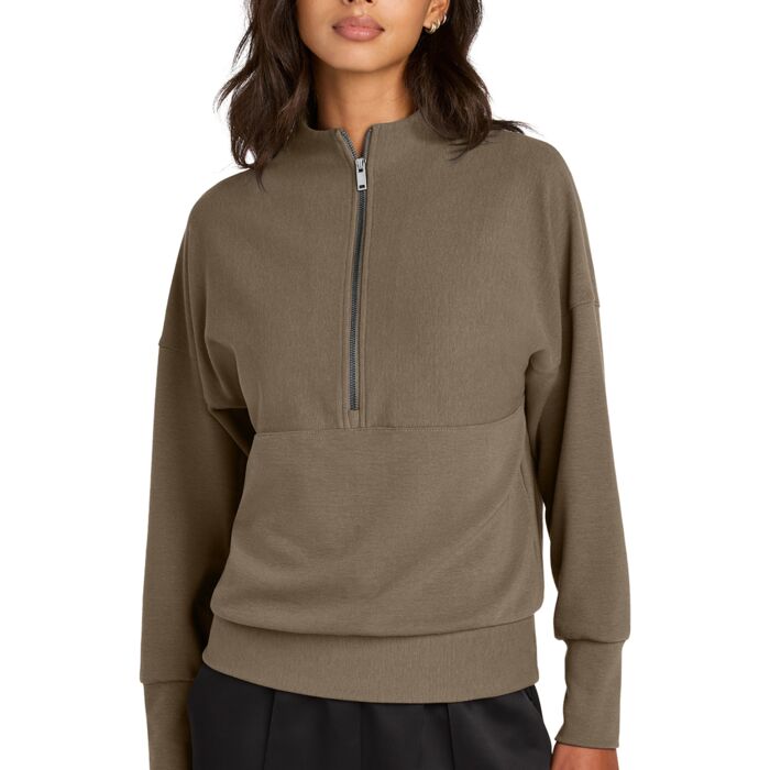 Mercer+Mettle® Women’s Linear Texture 1/4-Zip Thumbnail