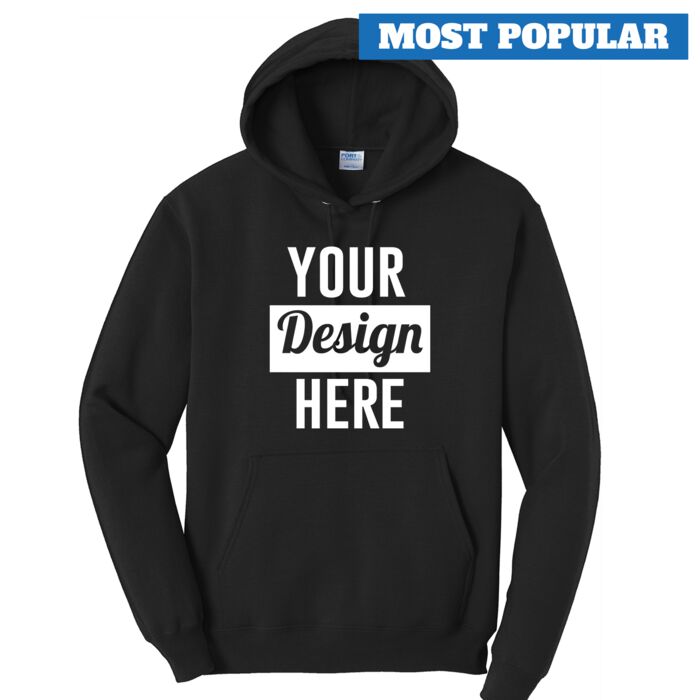 Unisex Core Fleece Pullover Hooded Sweatshirt Thumbnail