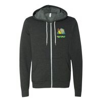 Unisex Sponge Fleece Full-Zip Hoodie Embroidery Thumbnail