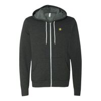 Unisex Sponge Fleece Full-Zip Hoodie Embroidery Thumbnail