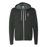 Unisex Sponge Fleece Full-Zip Hoodie Embroidery Thumbnail