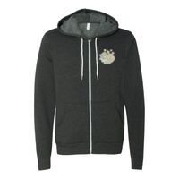 Unisex Sponge Fleece Full-Zip Hoodie Embroidery Thumbnail