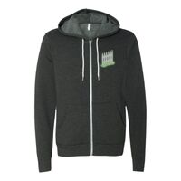 Unisex Sponge Fleece Full-Zip Hoodie Embroidery Thumbnail