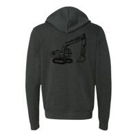 Unisex Sponge Fleece Full-Zip Hoodie Embroidery Thumbnail