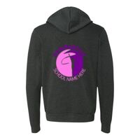 Unisex Sponge Fleece Full-Zip Hoodie Embroidery Thumbnail