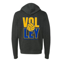 Unisex Sponge Fleece Full-Zip Hoodie Embroidery Thumbnail