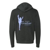 Unisex Sponge Fleece Full-Zip Hoodie Embroidery Thumbnail